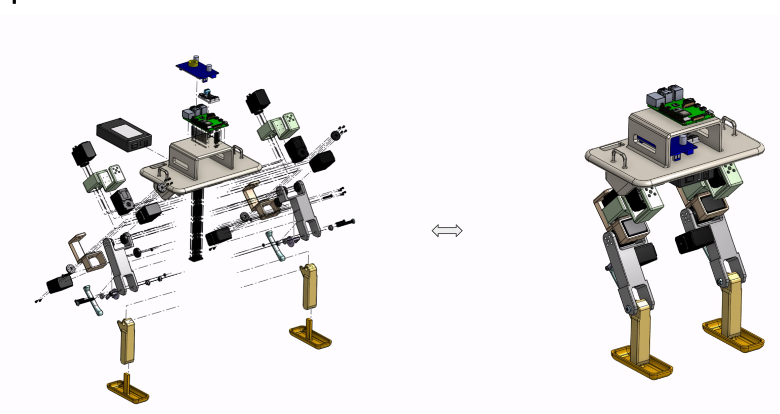 Jumbot-B exploded view